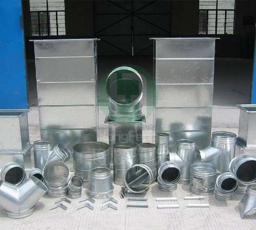 Total of flange plate duct